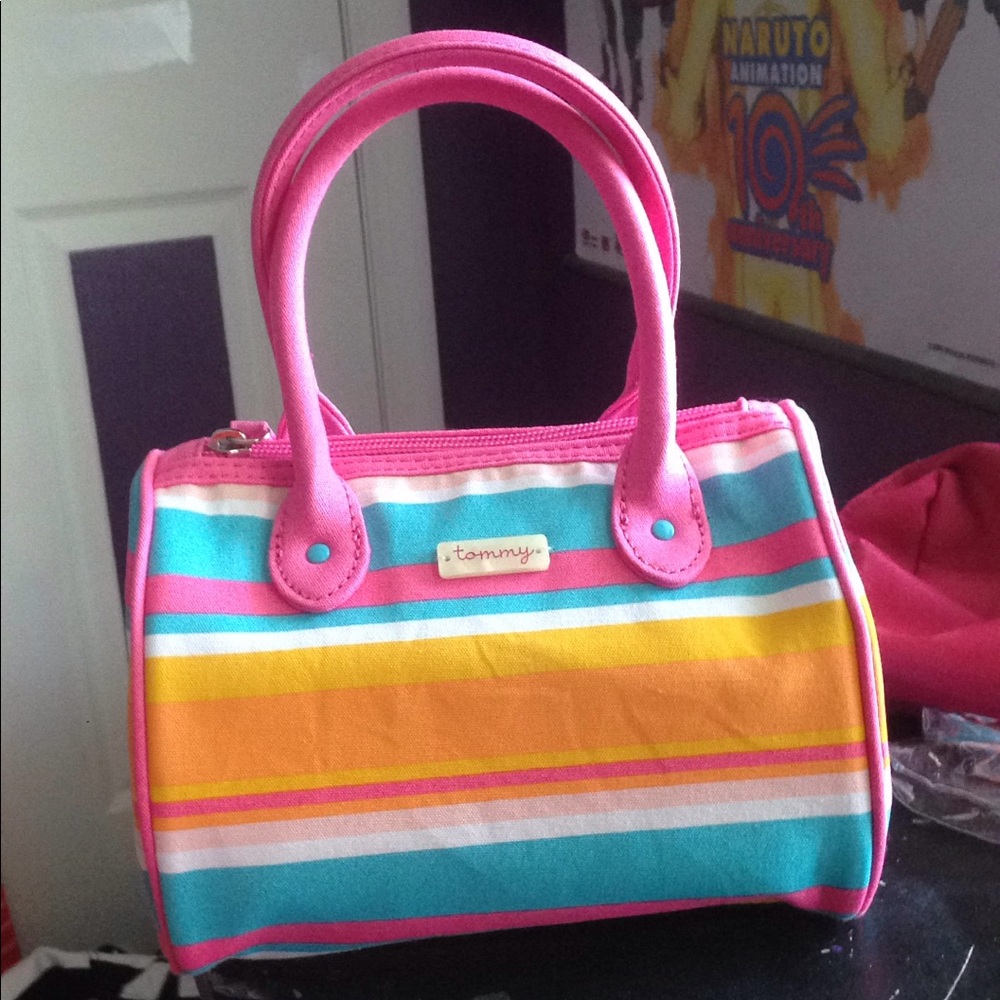 Tommy Hilfiger Pastel Handbag Rainbow Brand New